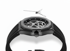 Mark Fairwhale FM‑5590 Men’s Luxury Sport Watch – Black Dial, Silicone Band, Waterproof Design